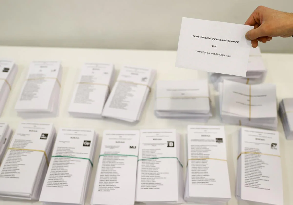 Consulta todos los resultados de las Elecciones País Vasco 2024 en